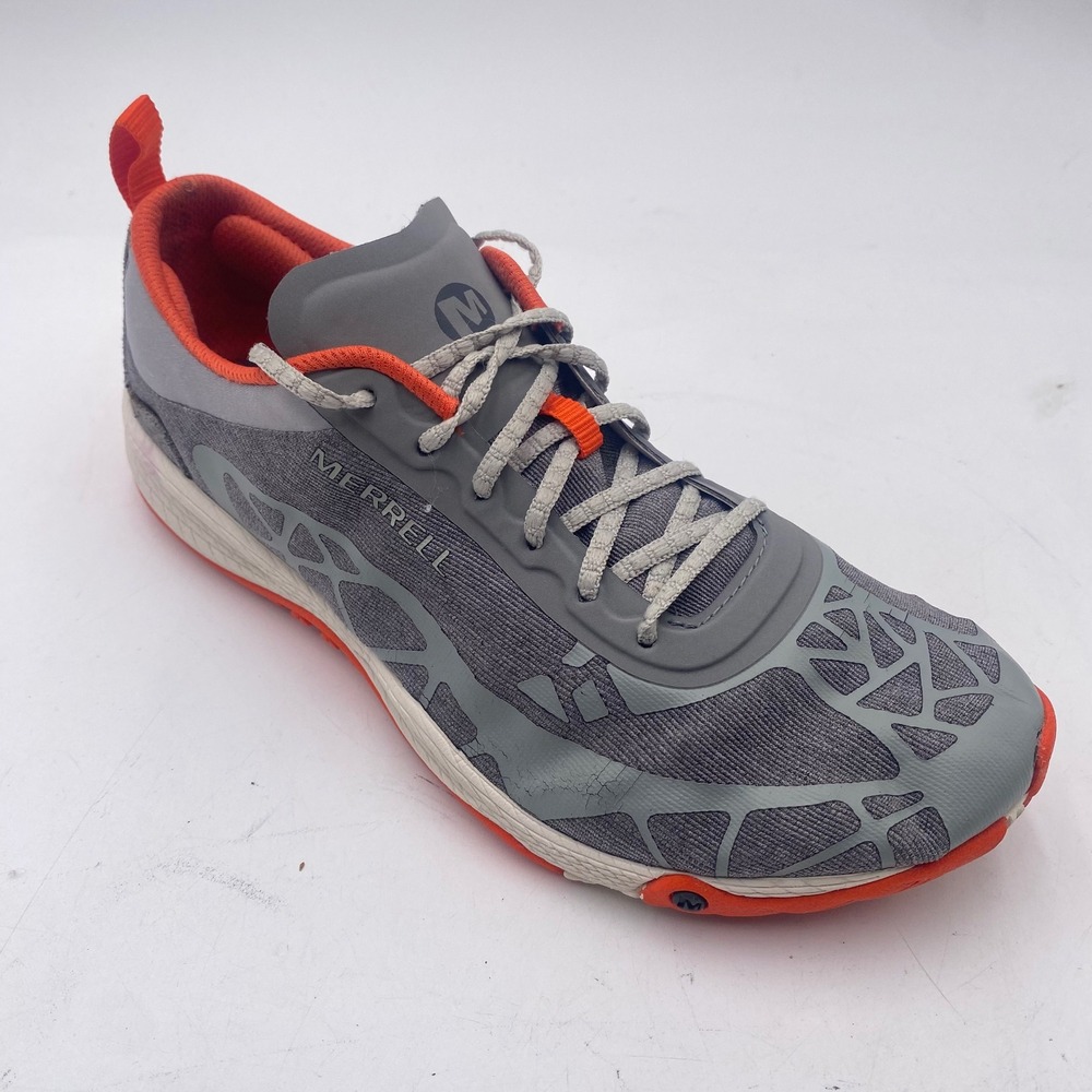 Merrell Wild Dove J68858 Running Shoes Womens 7.5 Grey Orange Trail Sneakers SEO